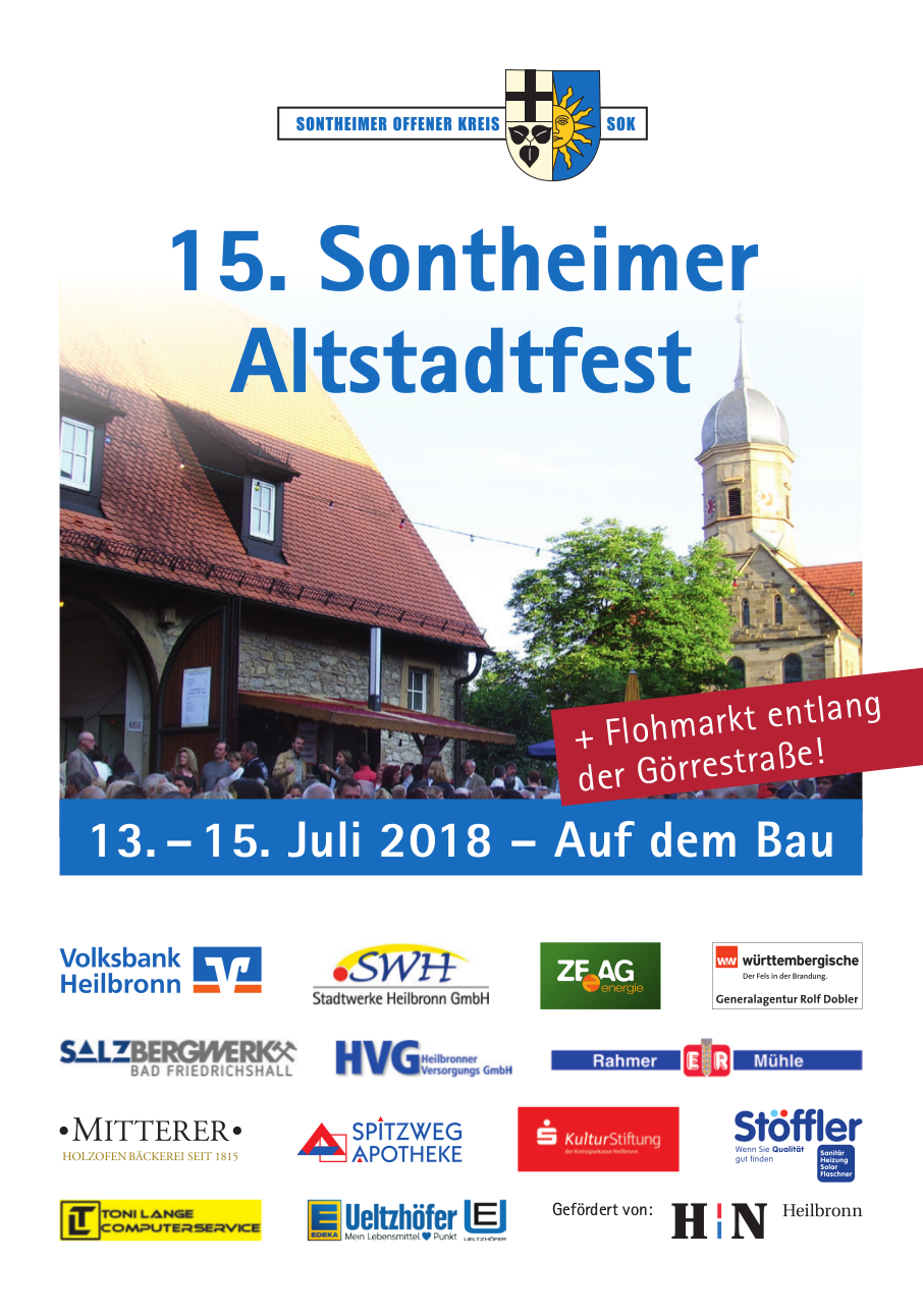 15 Sontheimer Altstadtfest
